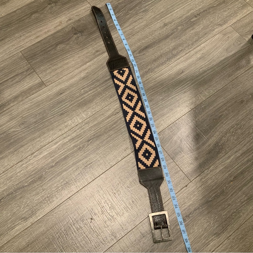 STICK & BALL WOVEN PAMPA BELT - Picture 4 of 9
